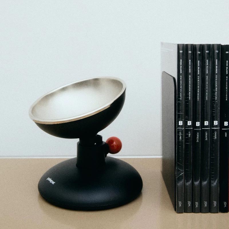 Pokepet Bloom Adjustable Stainless Steel Bowl (3 Colours) - CreatureLand