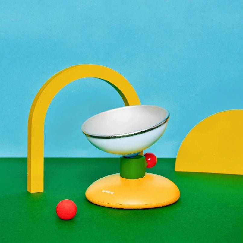 Pokepet Bloom Adjustable Stainless Steel Bowl (3 Colours) - CreatureLand