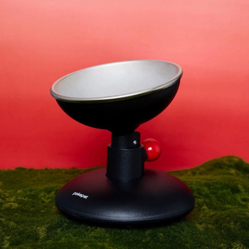 Pokepet Bloom Adjustable Stainless Steel Bowl (3 Colours) - CreatureLand