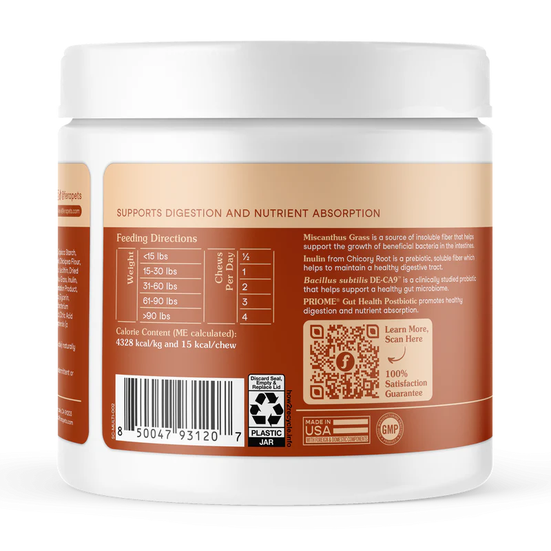 Probiotics Soft Chews For Dogs (90 Chews)