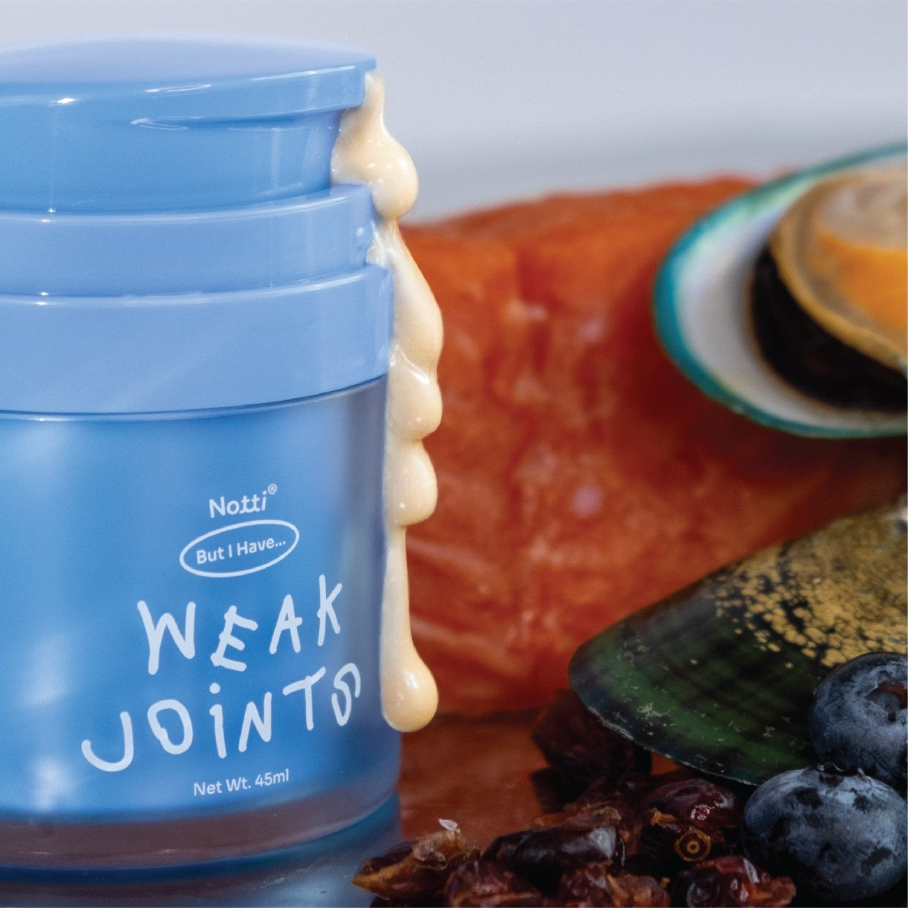 Notti "But I Have Weak Joints" Emulsified Norwegian Salmon & Green-Lipped Mussel Oil (45ml)