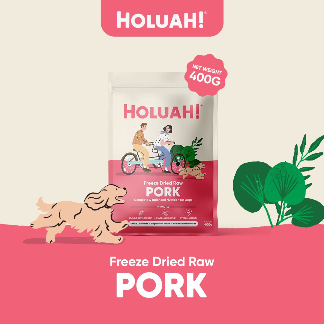 Save Extra 5% Off | Holuah! Freeze Dried Dog Food Bundle