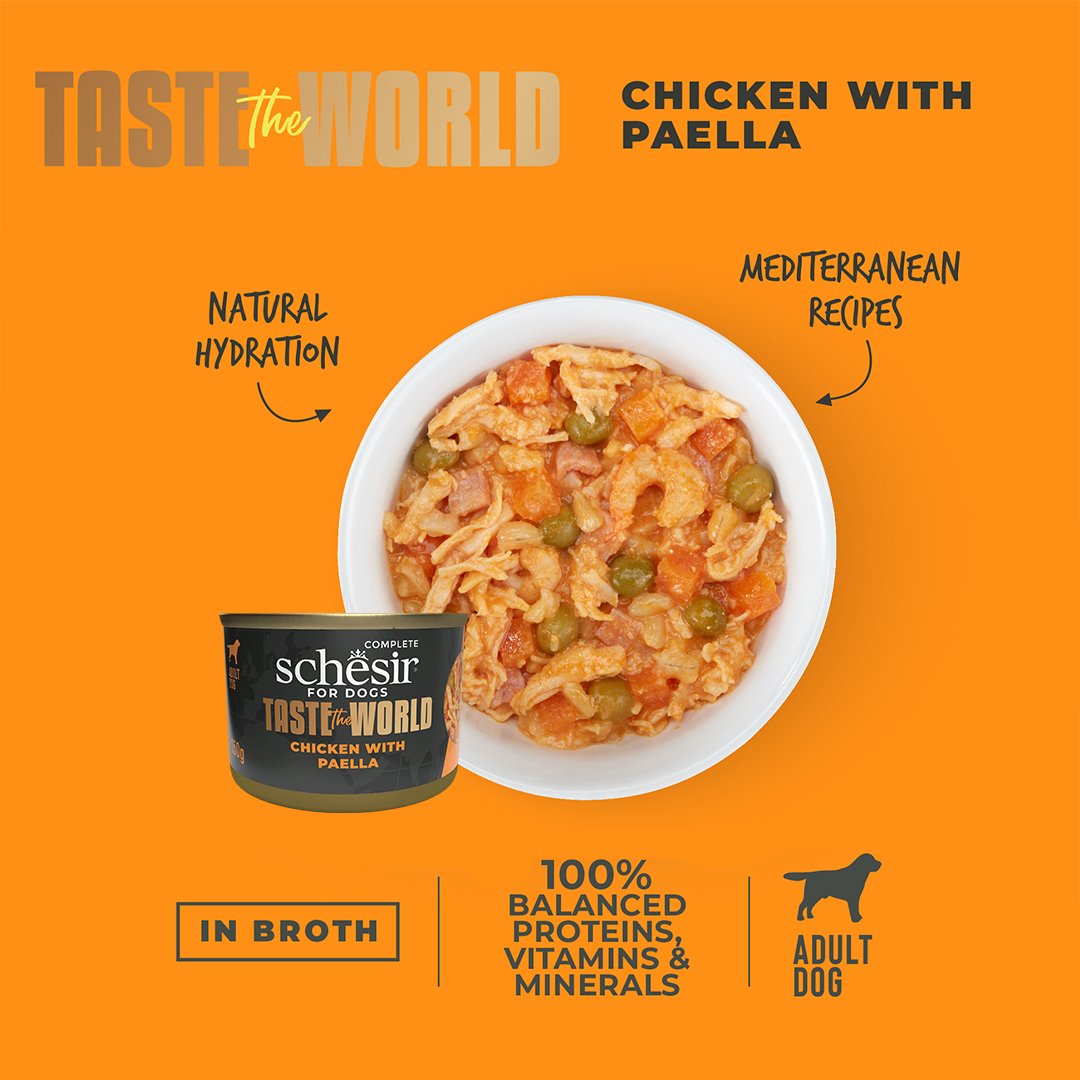 Mix & Match | 10% Off Schesir Taste The World Dog Food