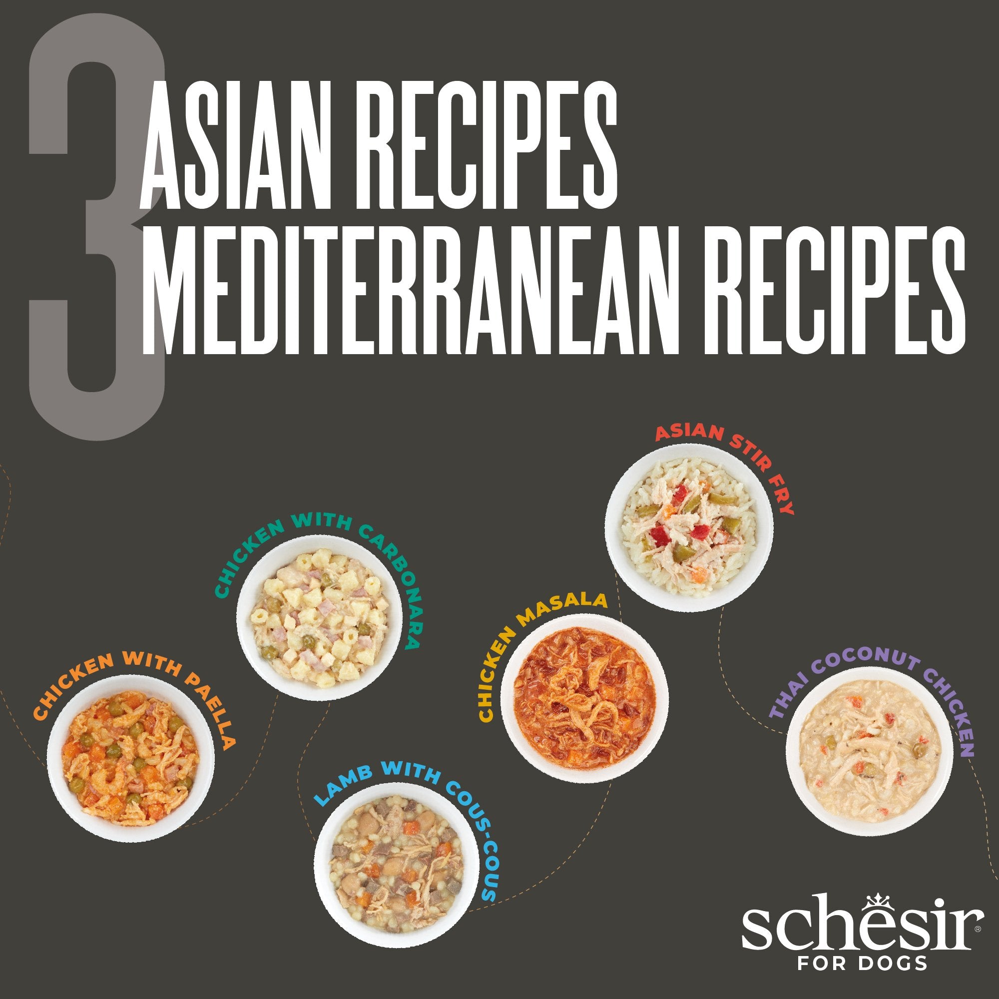 Mix & Match | 10% Off Schesir Taste The World Dog Food