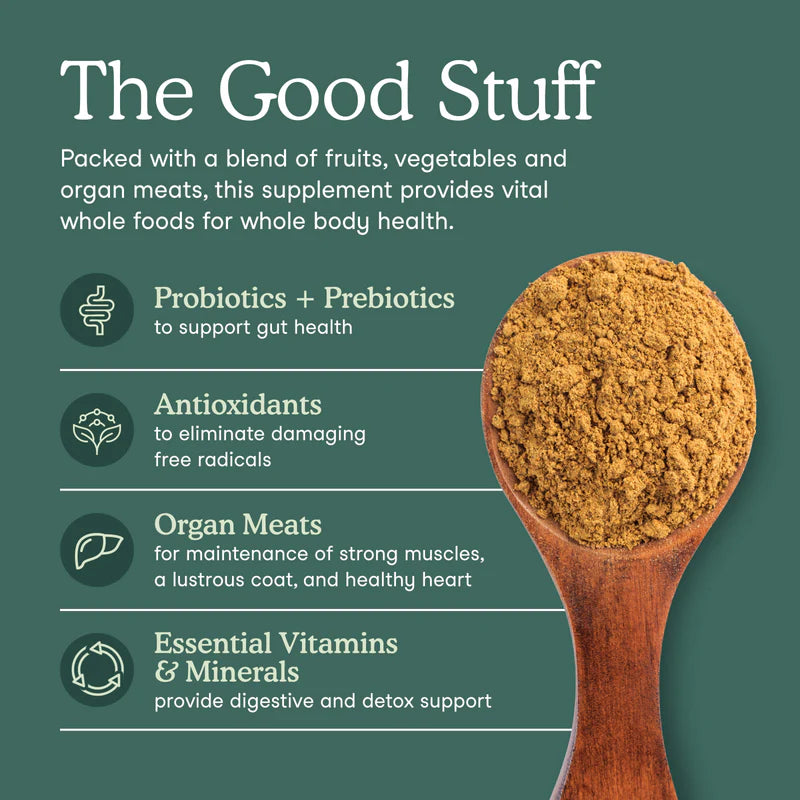 Whole Food Multivitamin Topper For Dogs and Cats