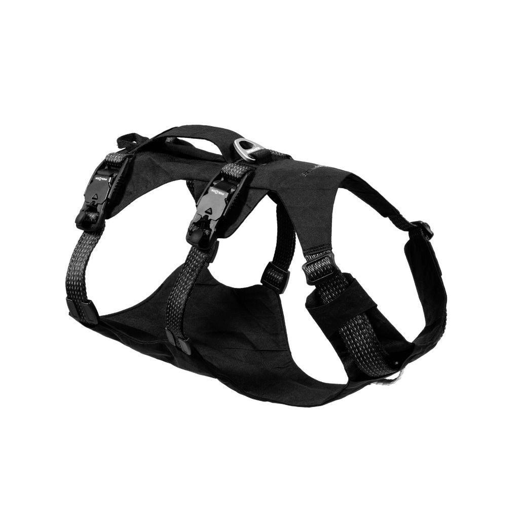 Ridgeline™ Reflective Harness with Magnetic Buckles | Obsidian Black