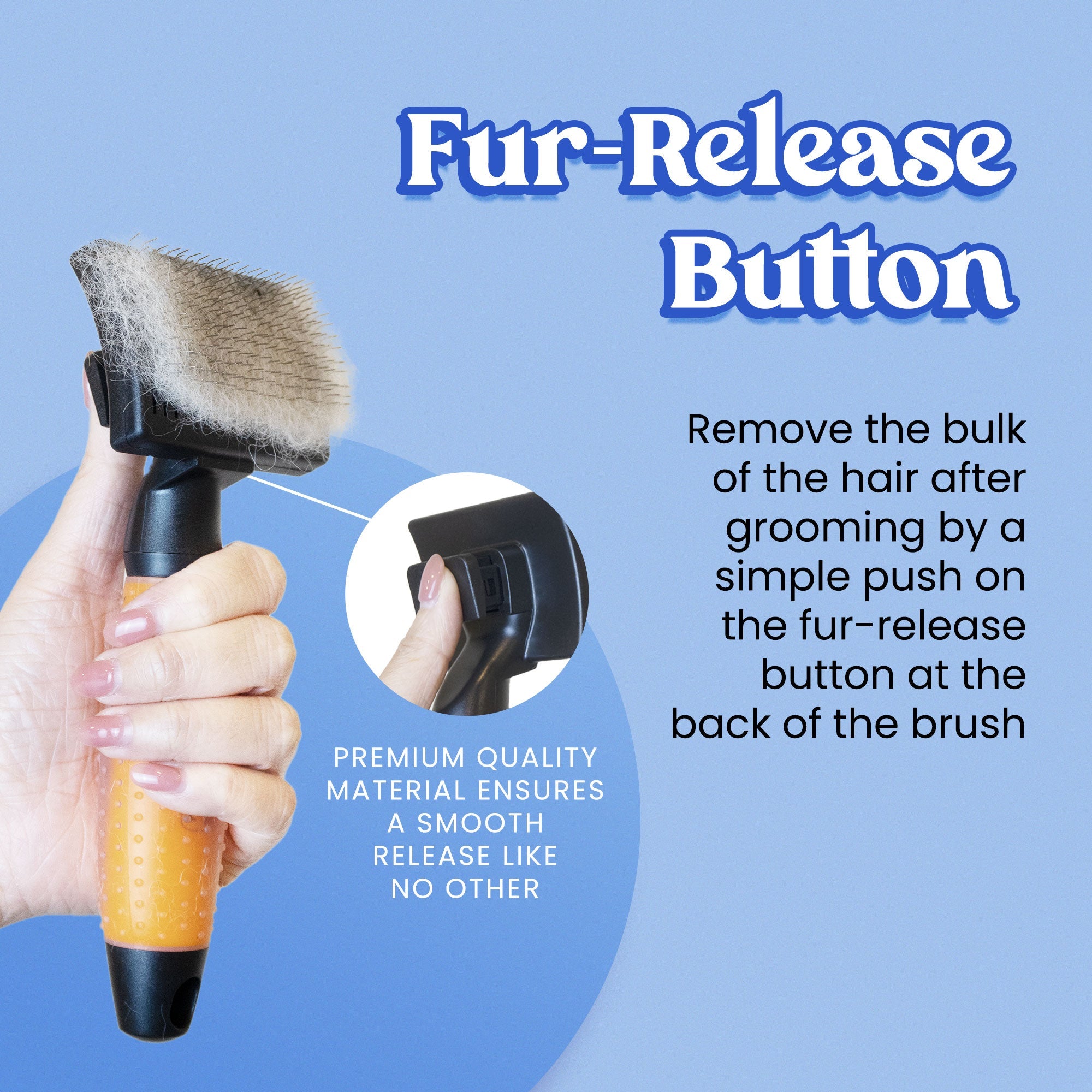 WAHL Self Cleaning Slicker Brush For Dogs (2 Sizes) - CreatureLand