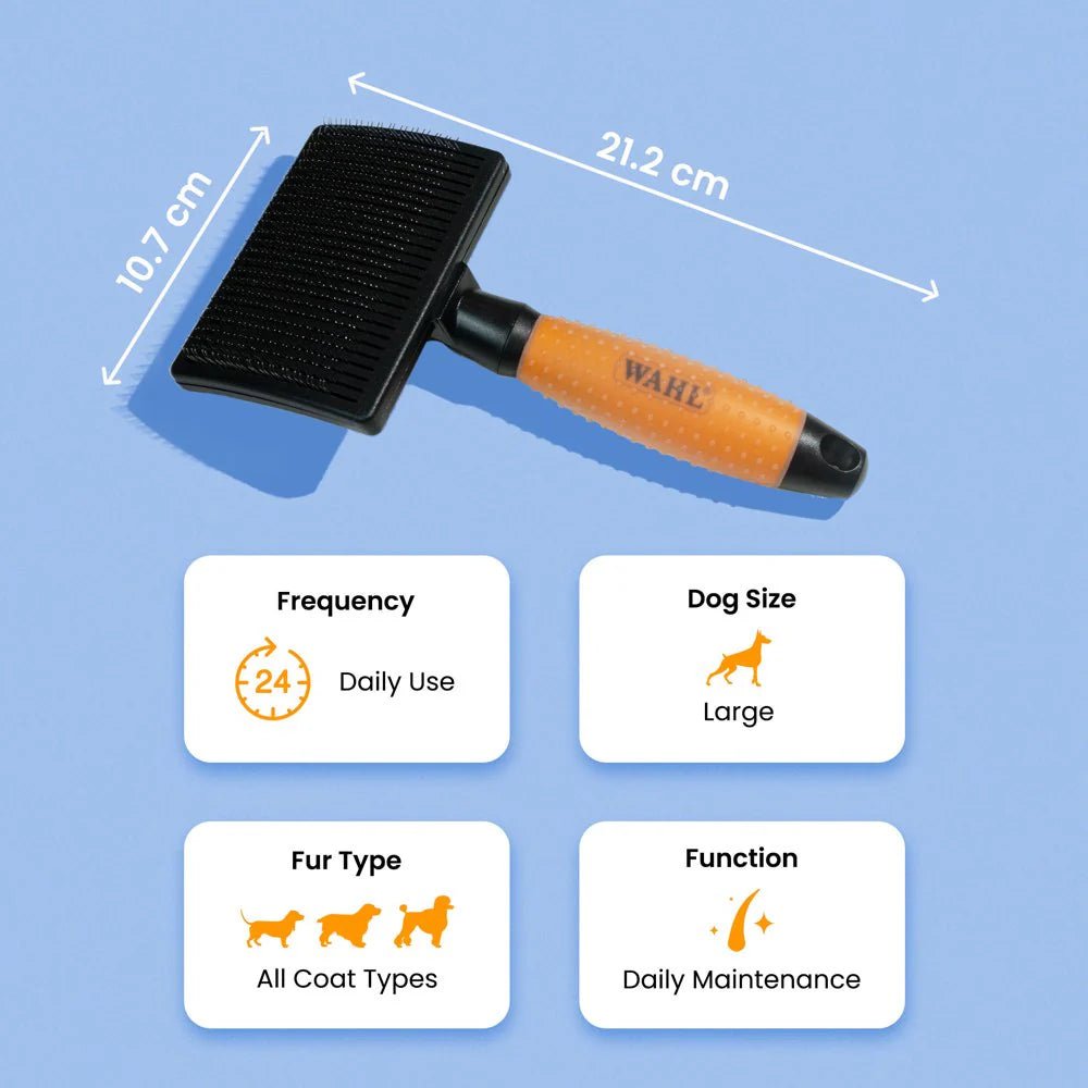 WAHL Self Cleaning Slicker Brush For Dogs (2 Sizes) - CreatureLand