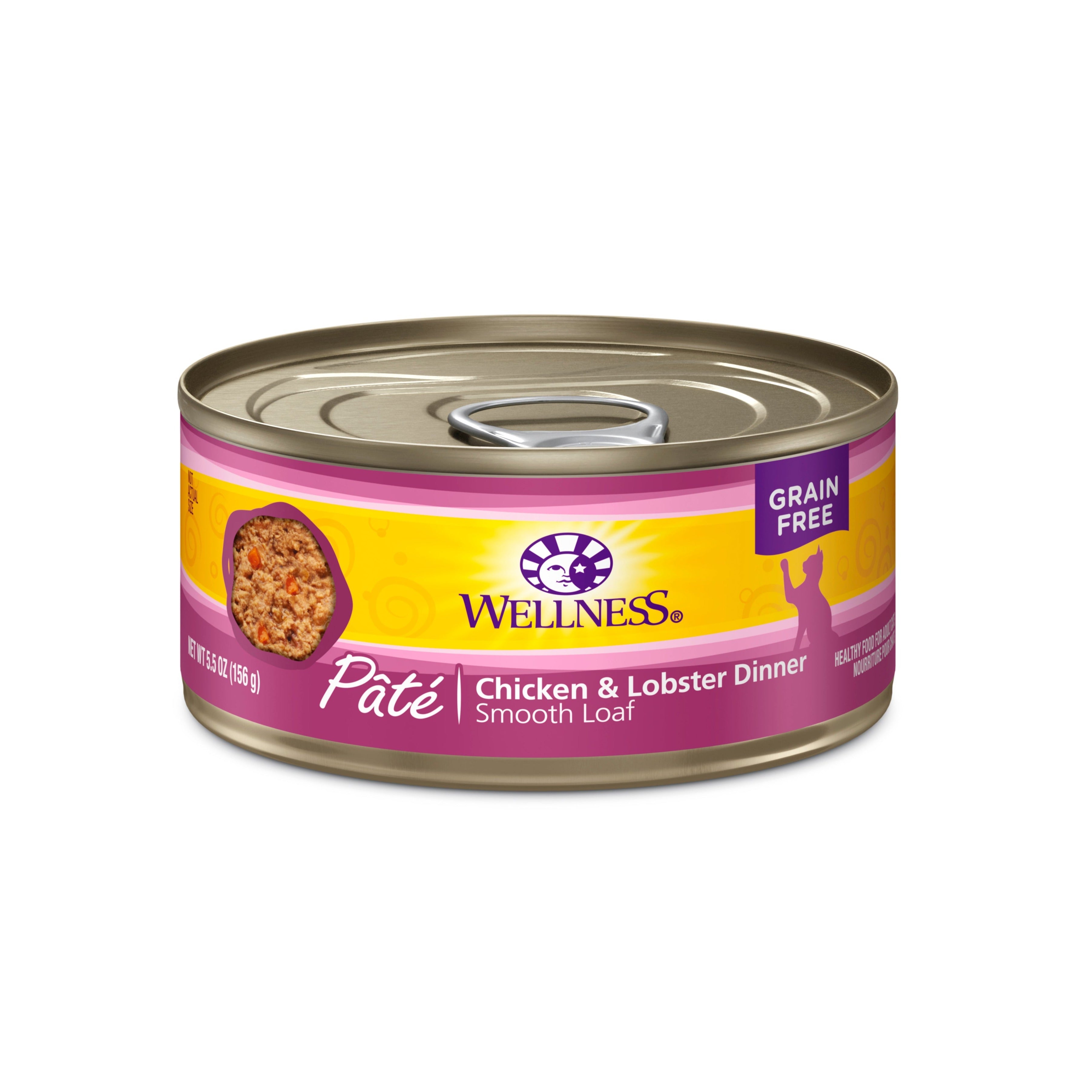 Wellness Complete Health™ Pâté Wet Cat Food | Chicken & Lobster (5.5 oz) - CreatureLand