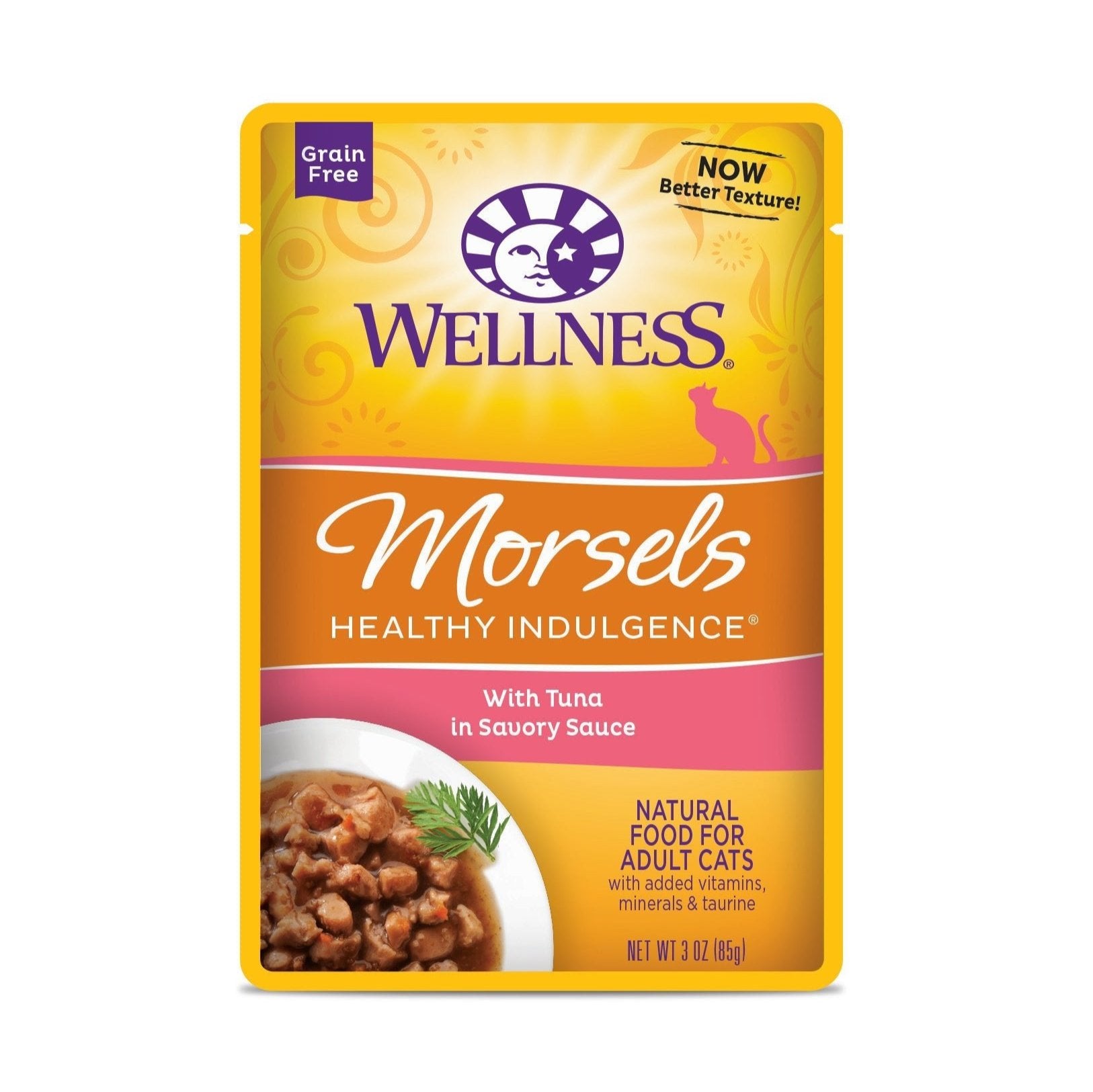 Wellness Healthy Indulgence® Morsels Wet Cat Food | Tuna (3 oz) - CreatureLand