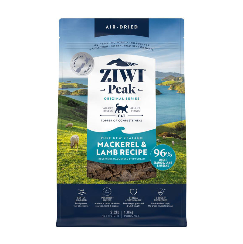 Ziwi Peak Originals Air Dried Mackerel & Lamb Cat Food
