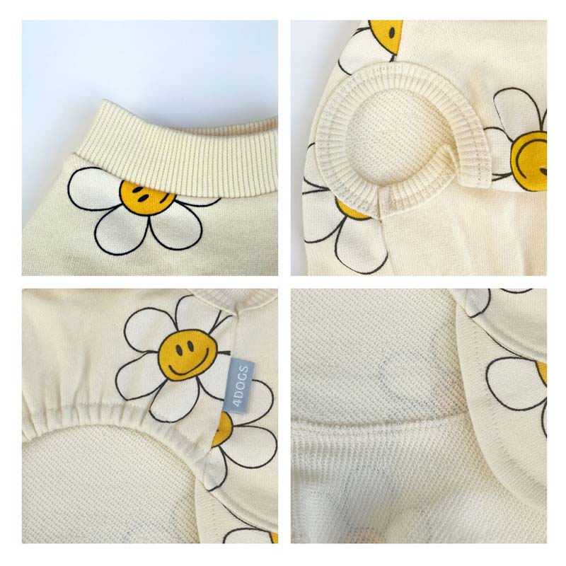 4Dogs Smile Flower Jersey ( 2 Colours ) - CreatureLand