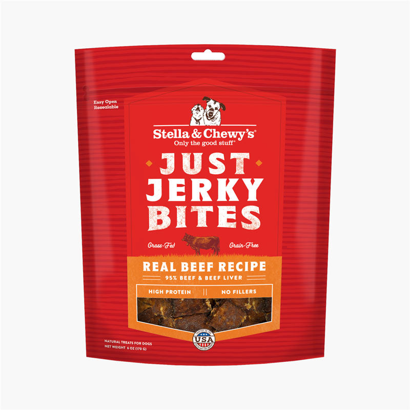 Just Jerky Bites | Real Beef Recipe Dog Treats (6oz)