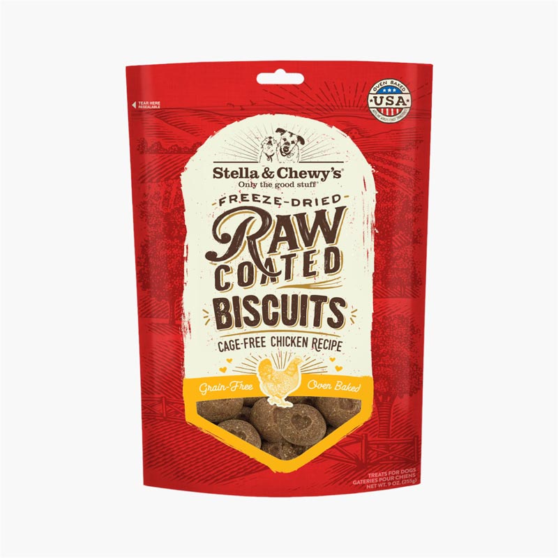 Freeze-Dried Raw Coated Biscuits | Chicken (9oz)
