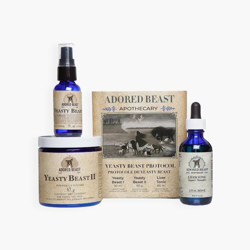 Adored Beast Apothecary Yeasty Beast Protocol - 3 product kit - CreatureLand