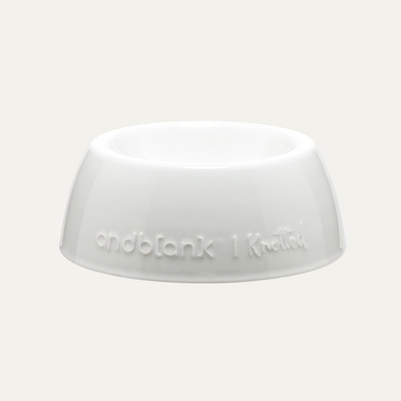 andblank andblank x Cafe Knotted | Ceramic Bowl (White) - CreatureLand