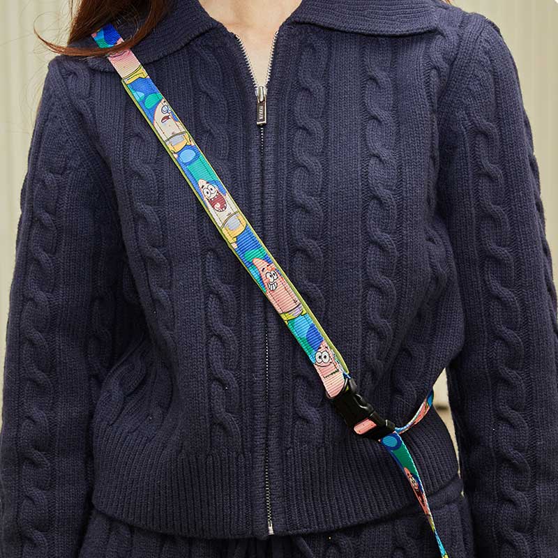 andblank andblank x Spongebob Hands-Free Leash - SpongeBob - CreatureLand