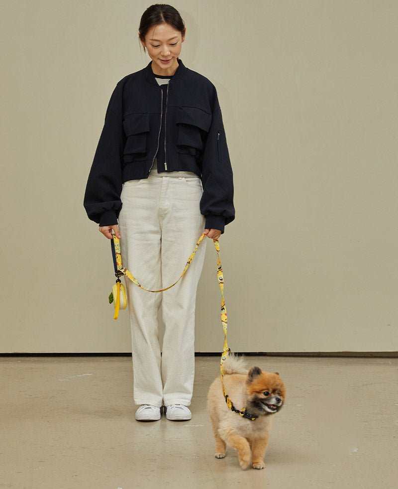 andblank andblank x Spongebob Hands-Free Leash - SpongeBob - CreatureLand