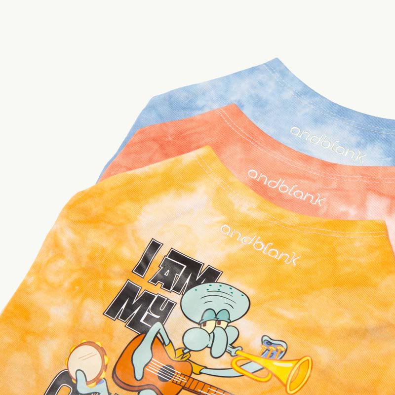 andblank andblank x Spongebob Tie-Dye T-shirt - SpongeBob - CreatureLand