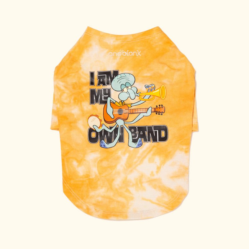 andblank andblank x Spongebob Tie-Dye T-shirt -Squidward - CreatureLand