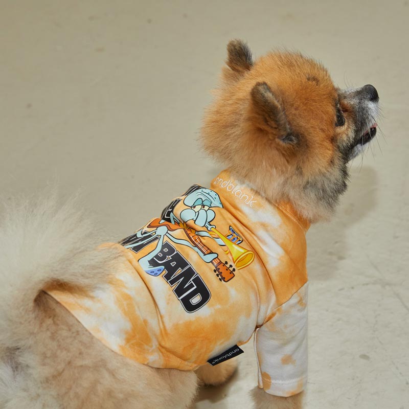 andblank andblank x Spongebob Tie-Dye T-shirt -Squidward - CreatureLand