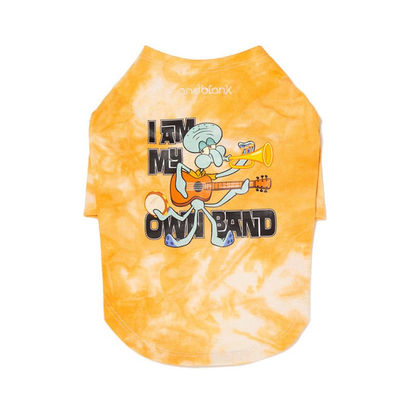 andblank andblank x Spongebob Tie-Dye T-shirt -Squidward - CreatureLand