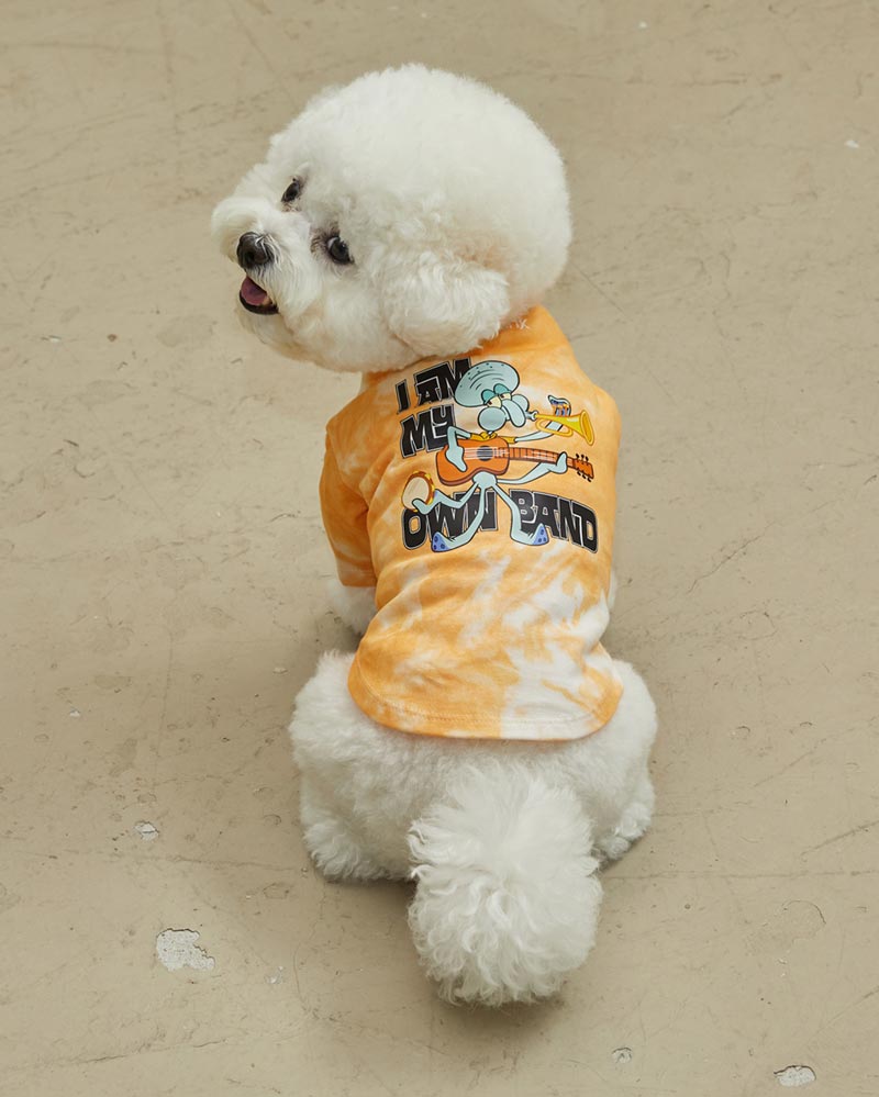 andblank andblank x Spongebob Tie-Dye T-shirt -Squidward - CreatureLand