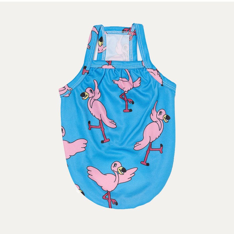 andblank Bug Guard Cooling Top - Waikiki Flamingo - CreatureLand