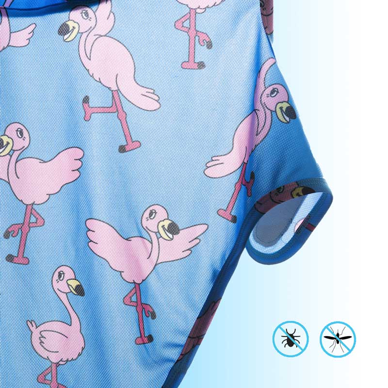 andblank Bug Guard Cooling Top - Waikiki Flamingo - CreatureLand