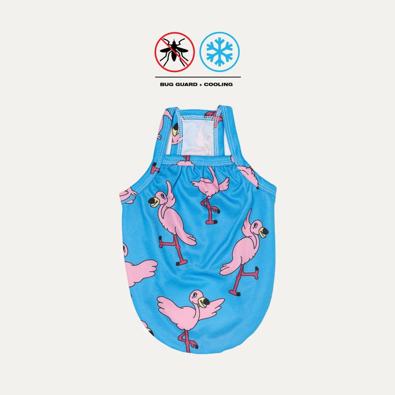 andblank Bug Guard Cooling Top - Waikiki Flamingo - CreatureLand