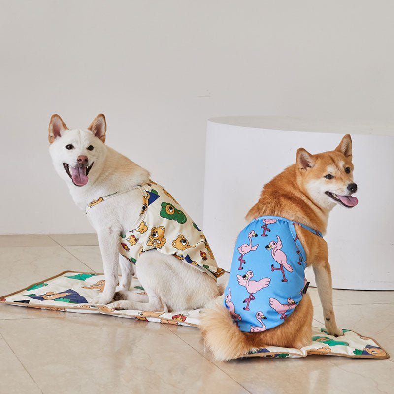 andblank Bug Guard Cooling Top - Waikiki Flamingo - CreatureLand