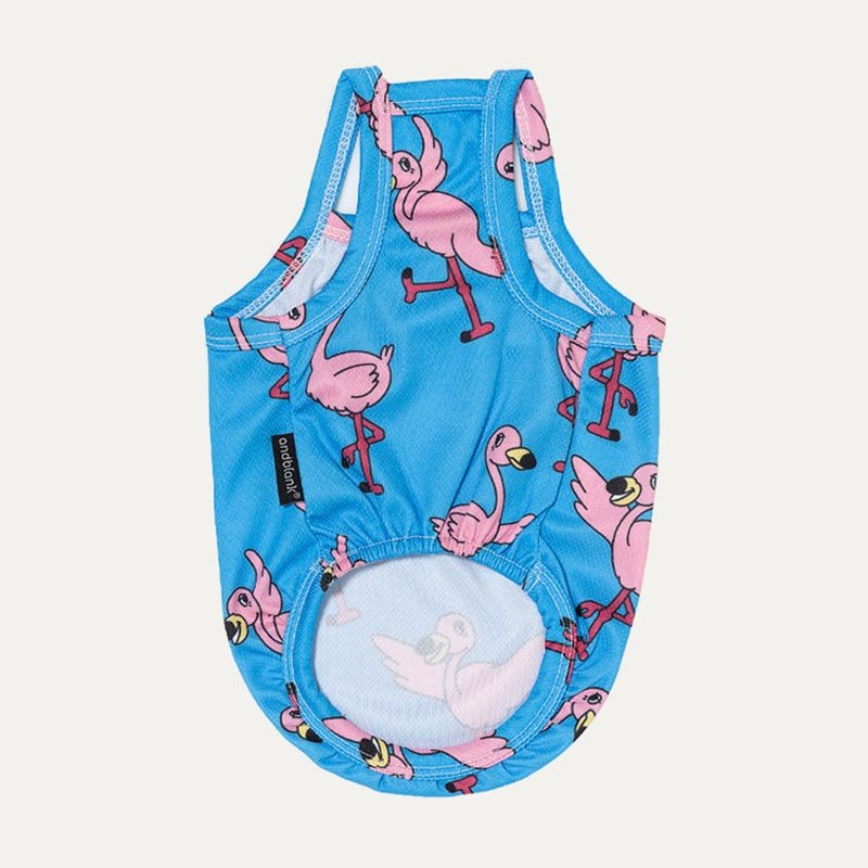andblank Bug Guard Cooling Top - Waikiki Flamingo - CreatureLand