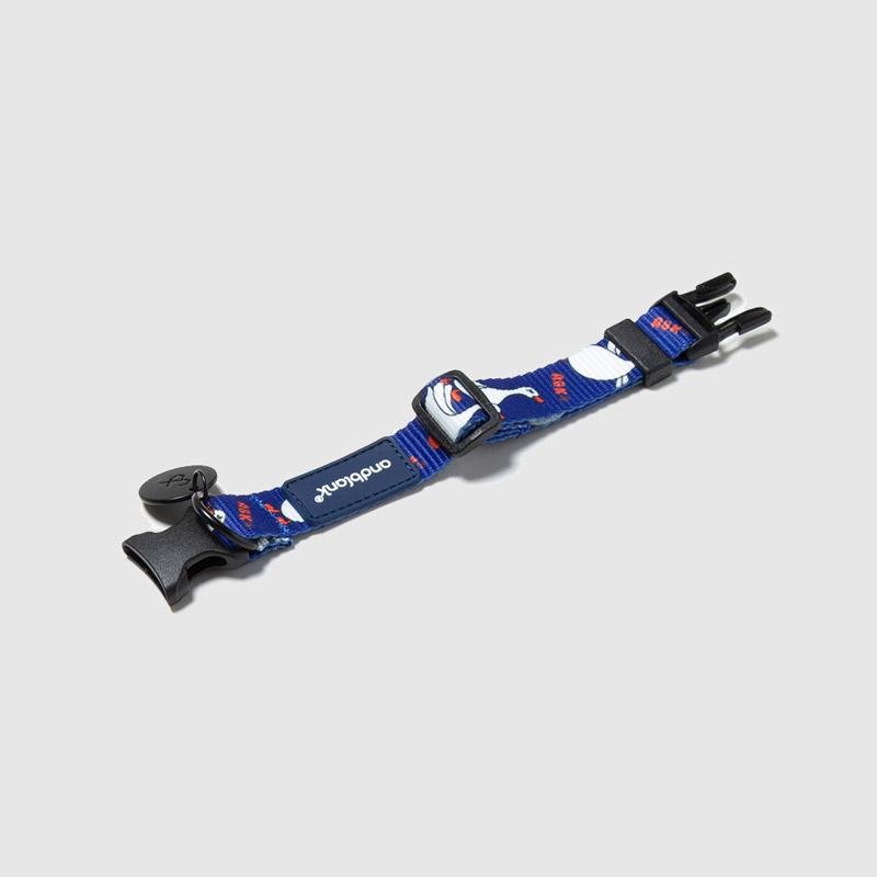 andblank Flying Duck Pet Collar - Blue - CreatureLand