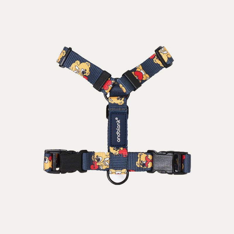 andblank Joy Bear Pet Harness - Midnight Blue - CreatureLand