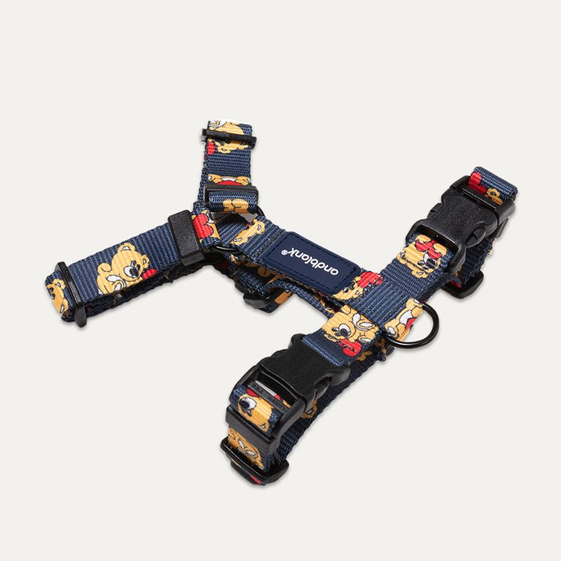 andblank Joy Bear Pet Harness - Midnight Blue - CreatureLand