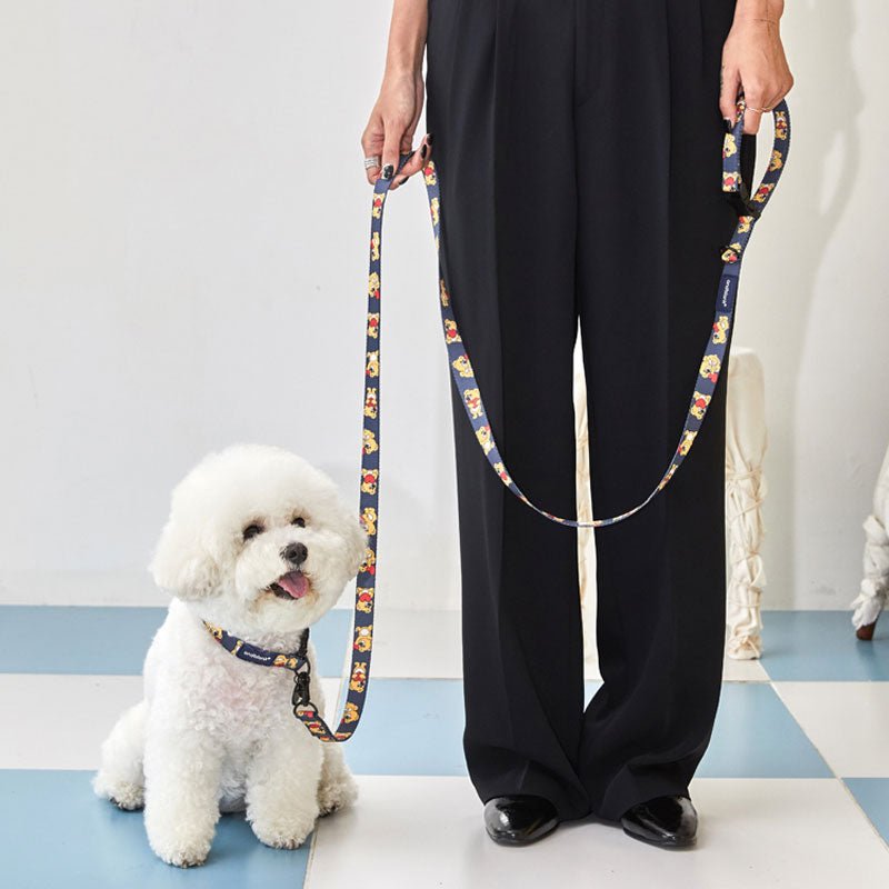 andblank Joy Bear Pet Leash - Midnight Blue - CreatureLand