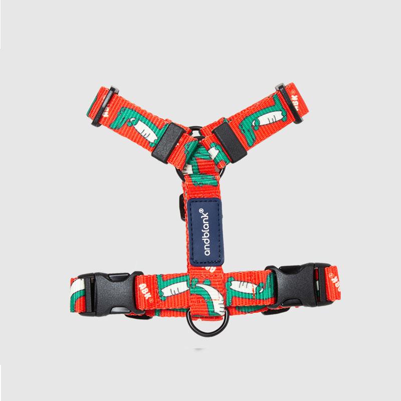 andblank Lazy Crocodile Pet Harness - Tangerine - CreatureLand