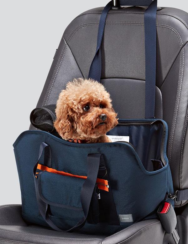 andblank Pet Carrier - Navy - CreatureLand