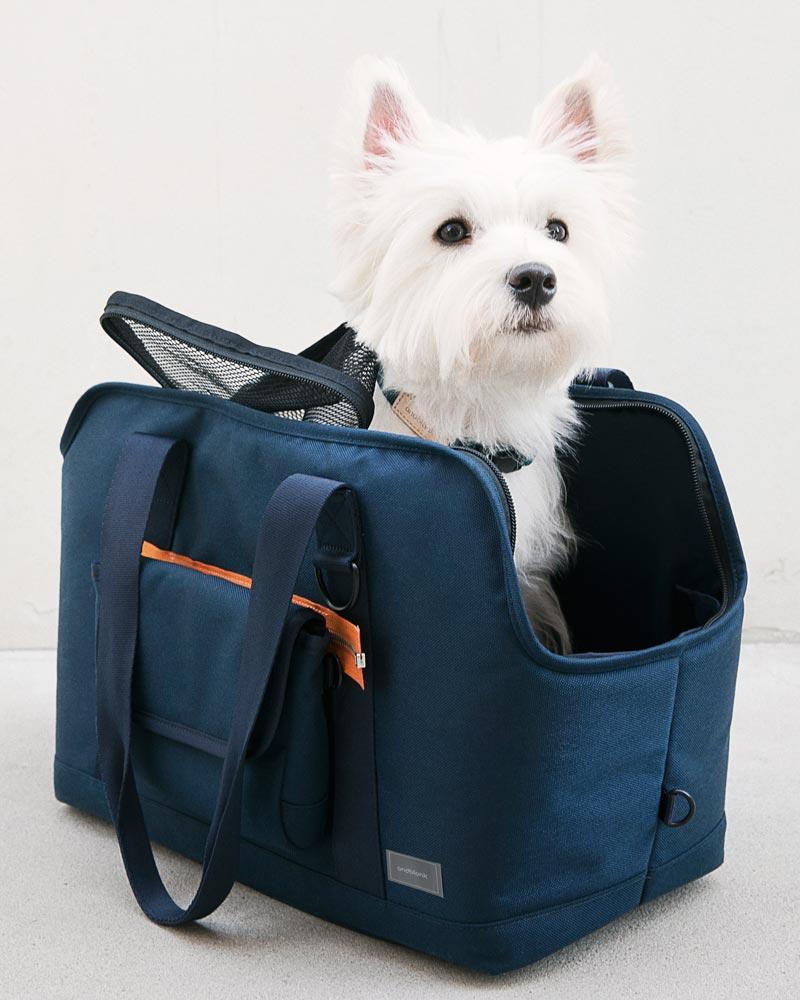 andblank Pet Carrier - Navy - CreatureLand