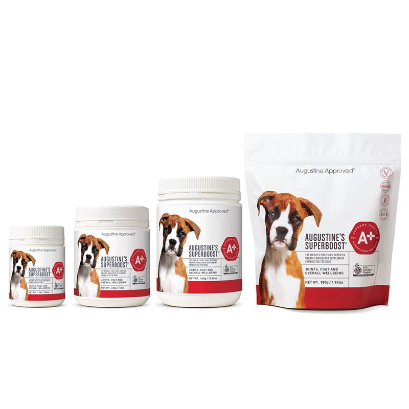 Augustine Approved Augustine’s SuperBoost Certified Organic Supplement For Dogs and Cats - CreatureLand