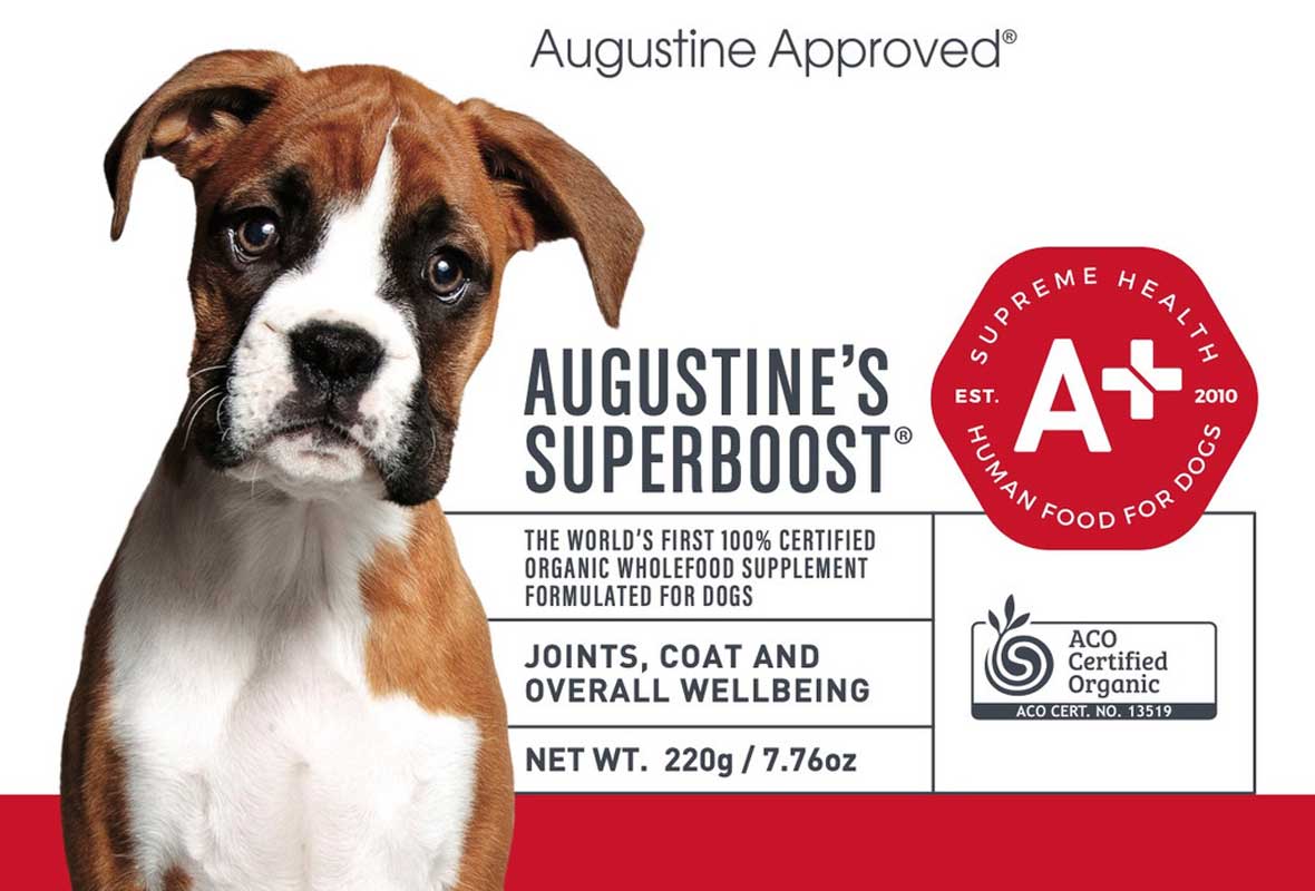 Augustine Approved Augustine’s SuperBoost Certified Organic Supplement For Dogs and Cats - CreatureLand