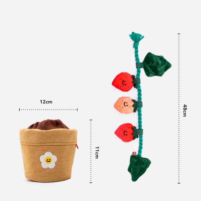 BACON Strawberry Tug Toy - CreatureLand