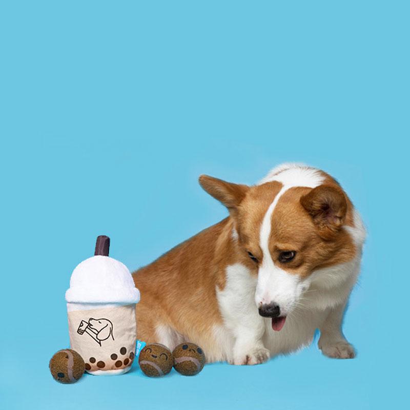 BARK Bubble Tea Dog Toy - CreatureLand