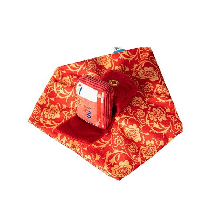 BARK Pocket Money Dog Toy with Bandana - CreatureLand