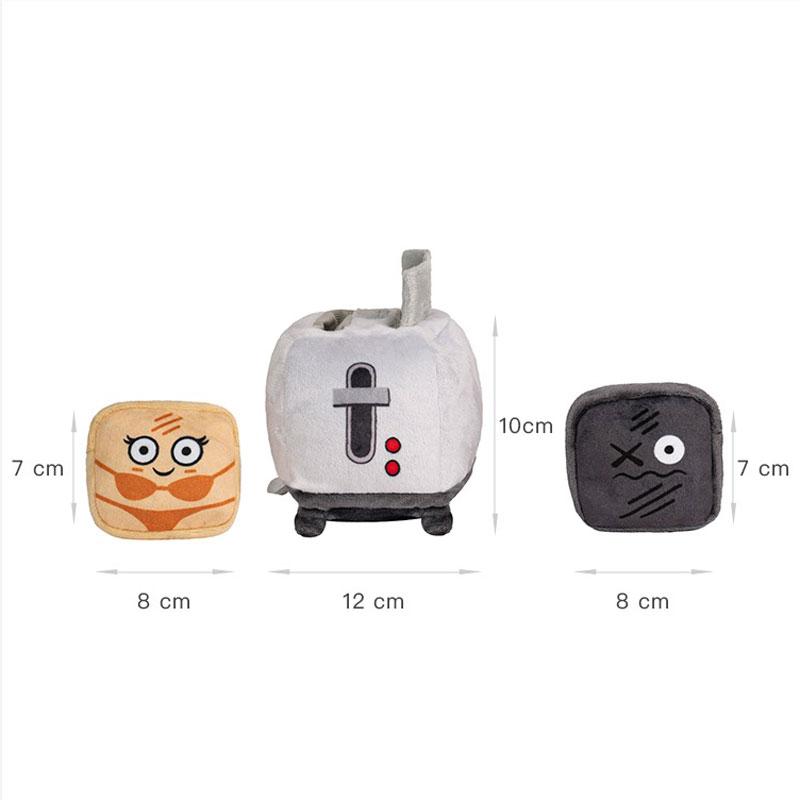 BARK Sunburnt Toast Dog Toy - CreatureLand