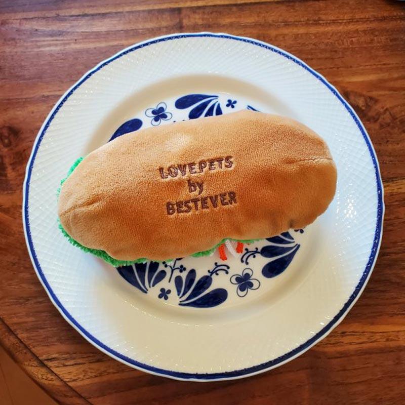 Bestever Banh Mi Dog Toy - CreatureLand