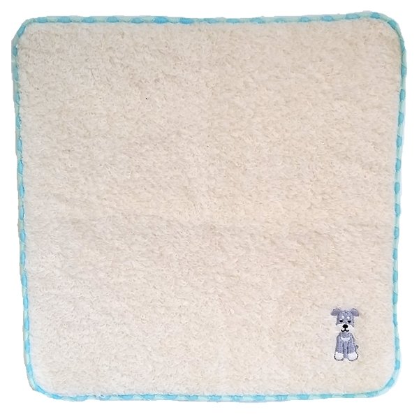 Bestever Embroidered Towel Handkerchief - Schnauzer - CreatureLand