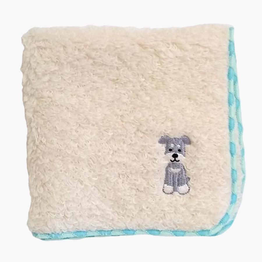 Bestever Embroidered Towel Handkerchief - Schnauzer - CreatureLand