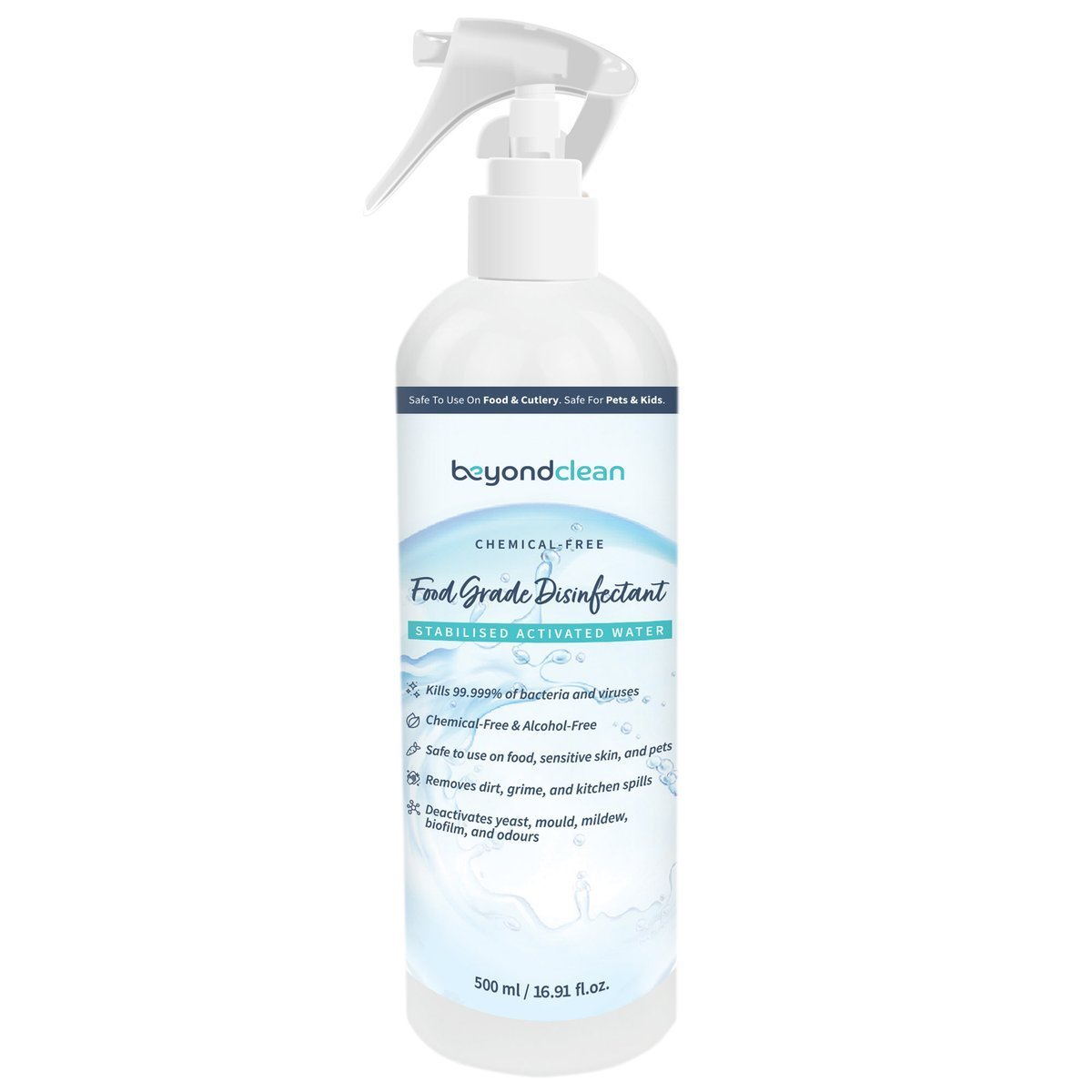 Beyond Clean All-Purpose Chemical-Free Food Grade Disinfectant (3 Sizes) - CreatureLand
