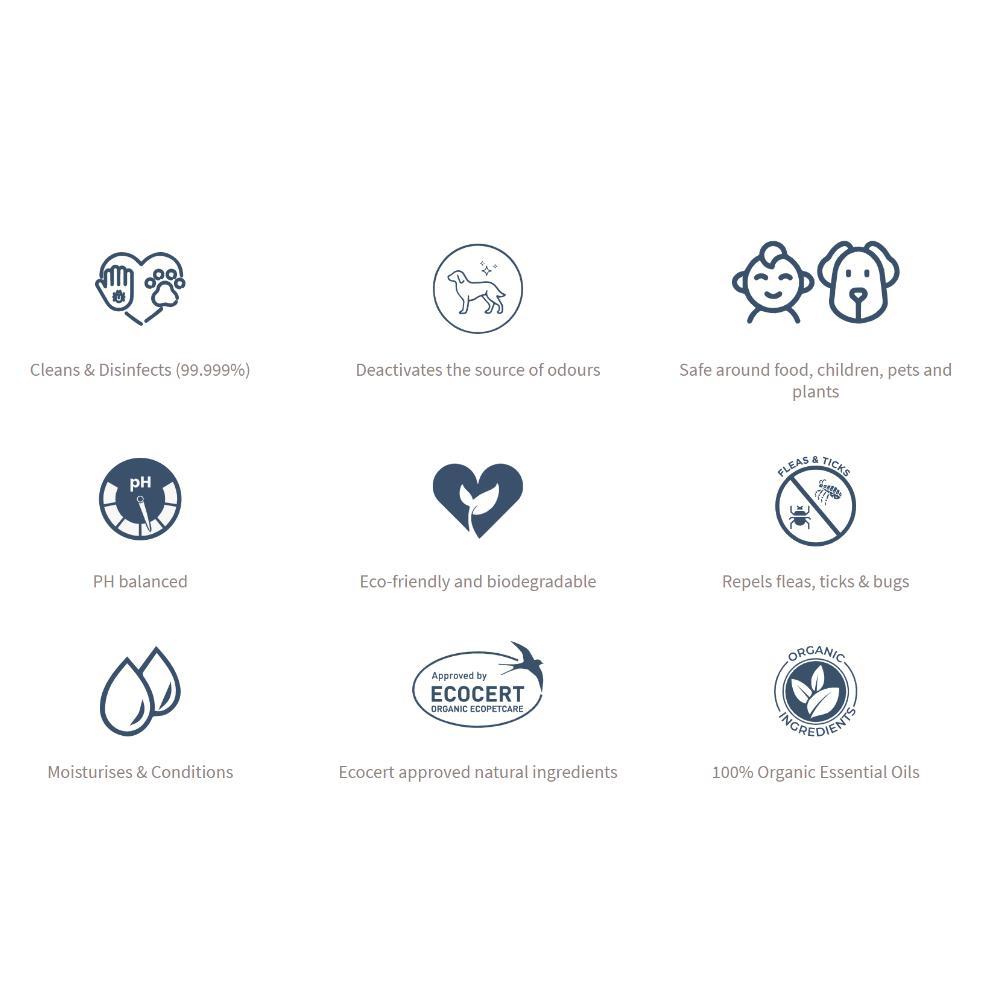 Beyond Clean Rinse-Free Paw Cleanser Blend No. 1 - Organic Lemongrass & Cedarwood - CreatureLand